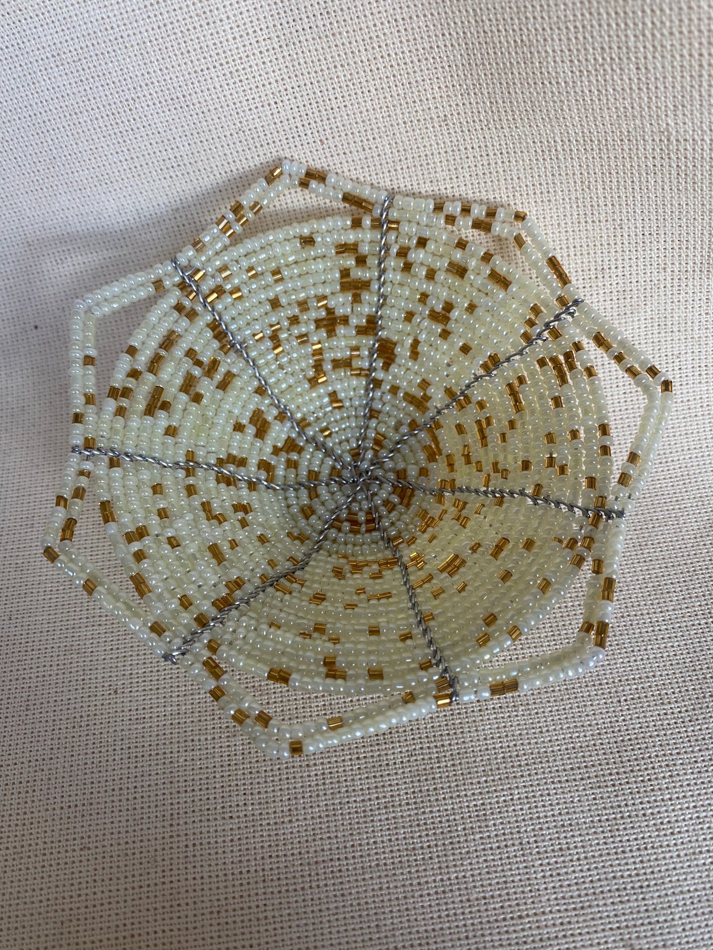 Beaded mini bowl