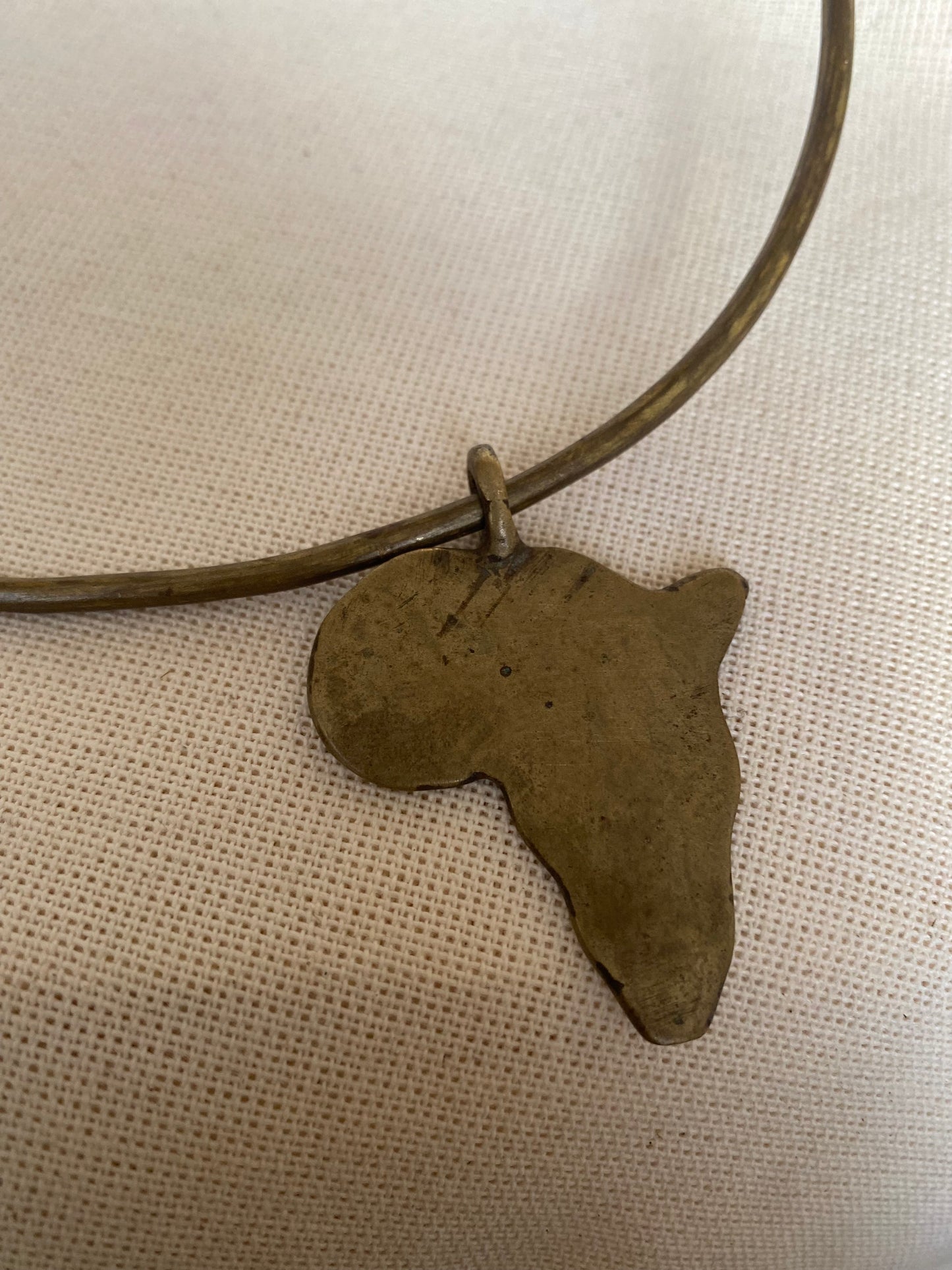 Necklace Brassed Africa