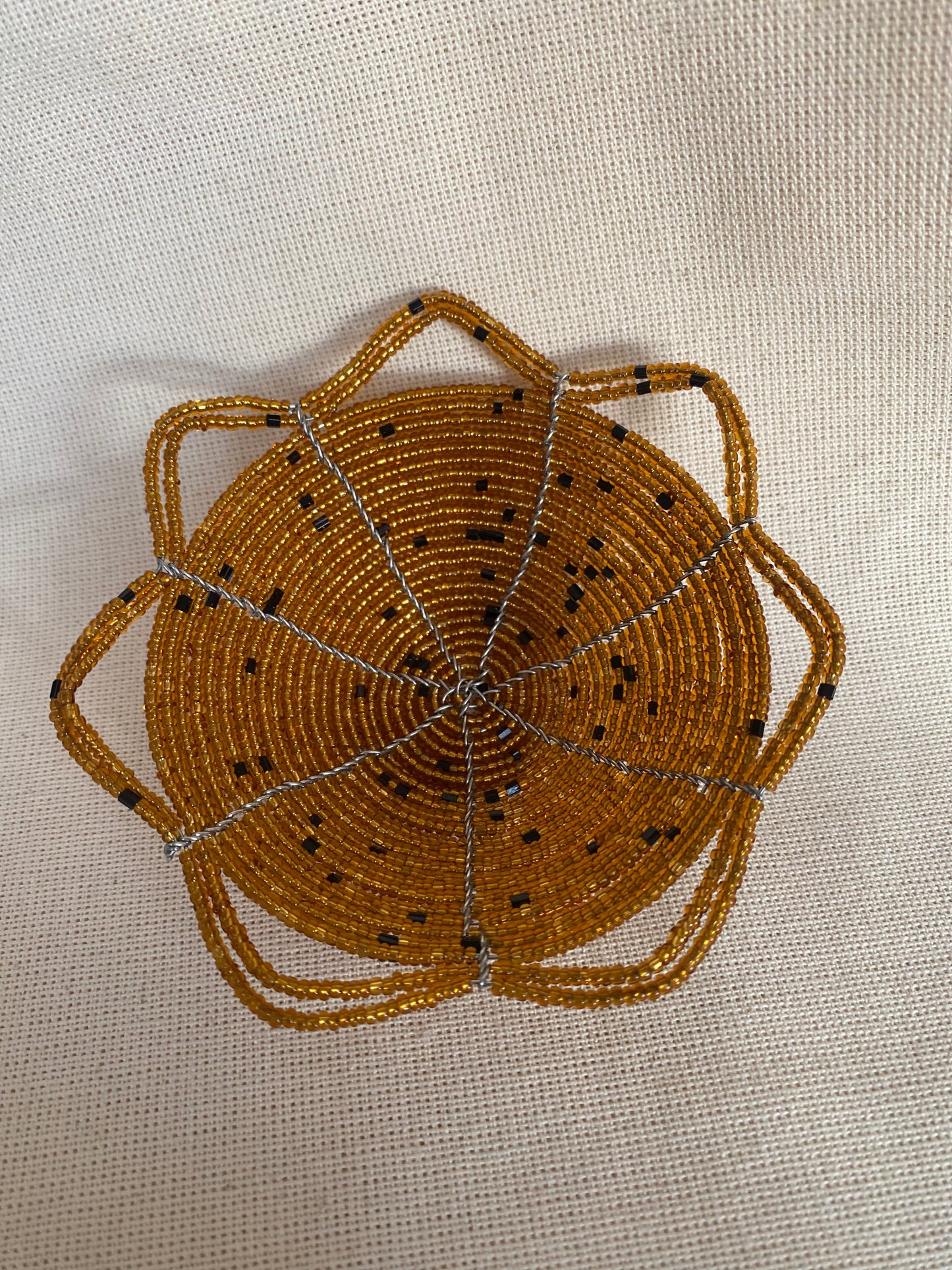 Beaded mini bowl