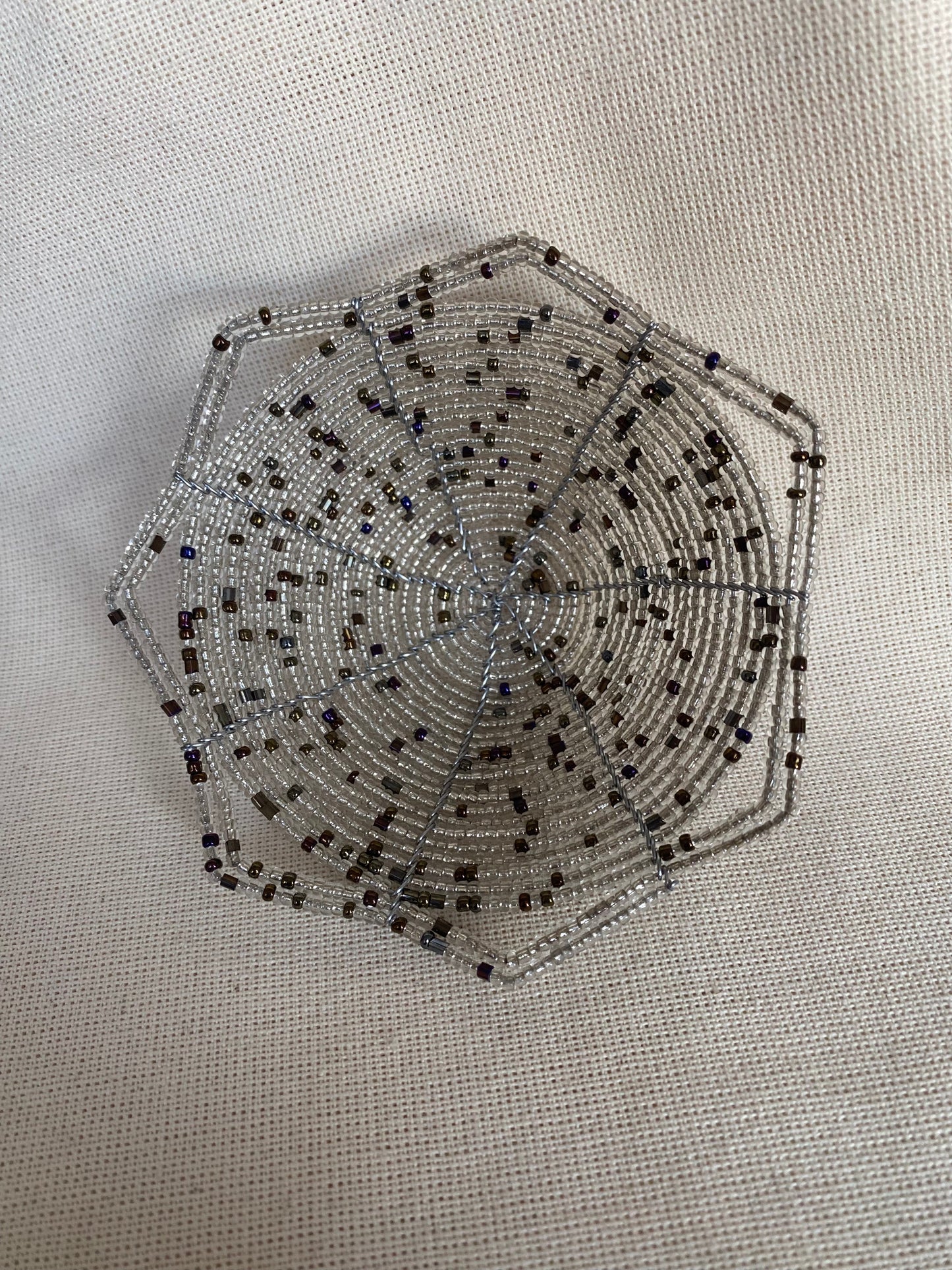 Beaded mini bowl