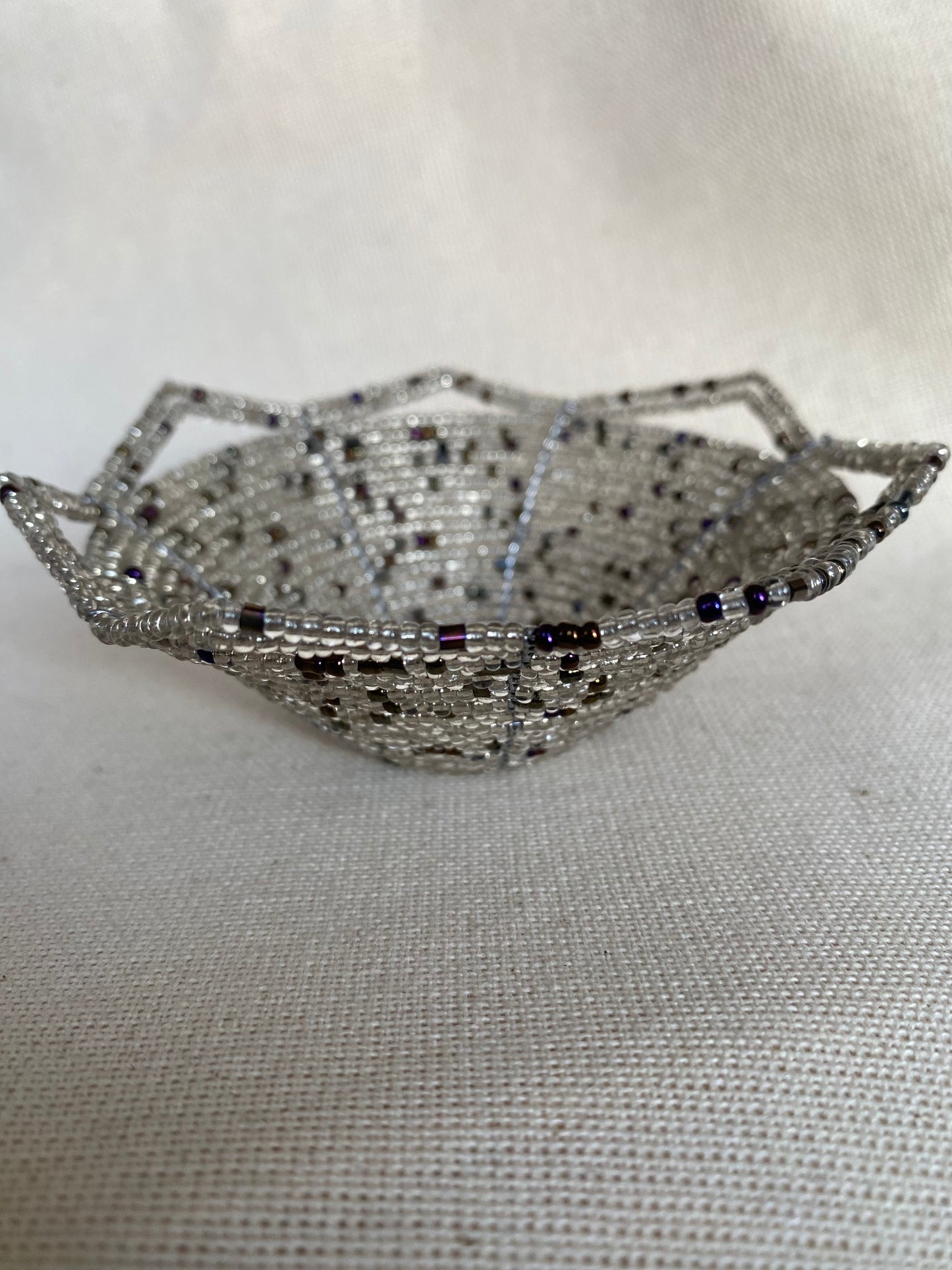 Beaded mini bowl