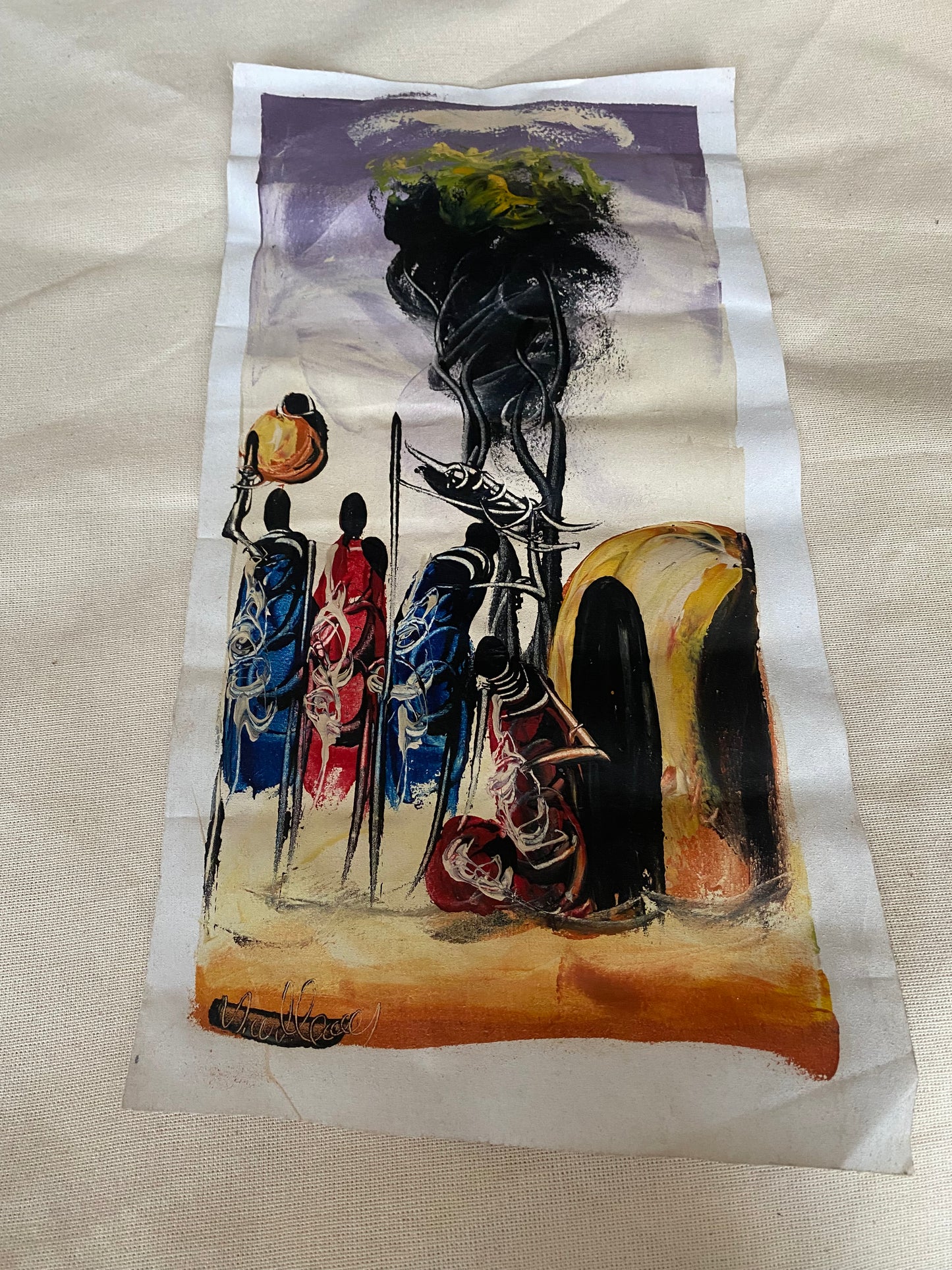 Painting on Canvas S