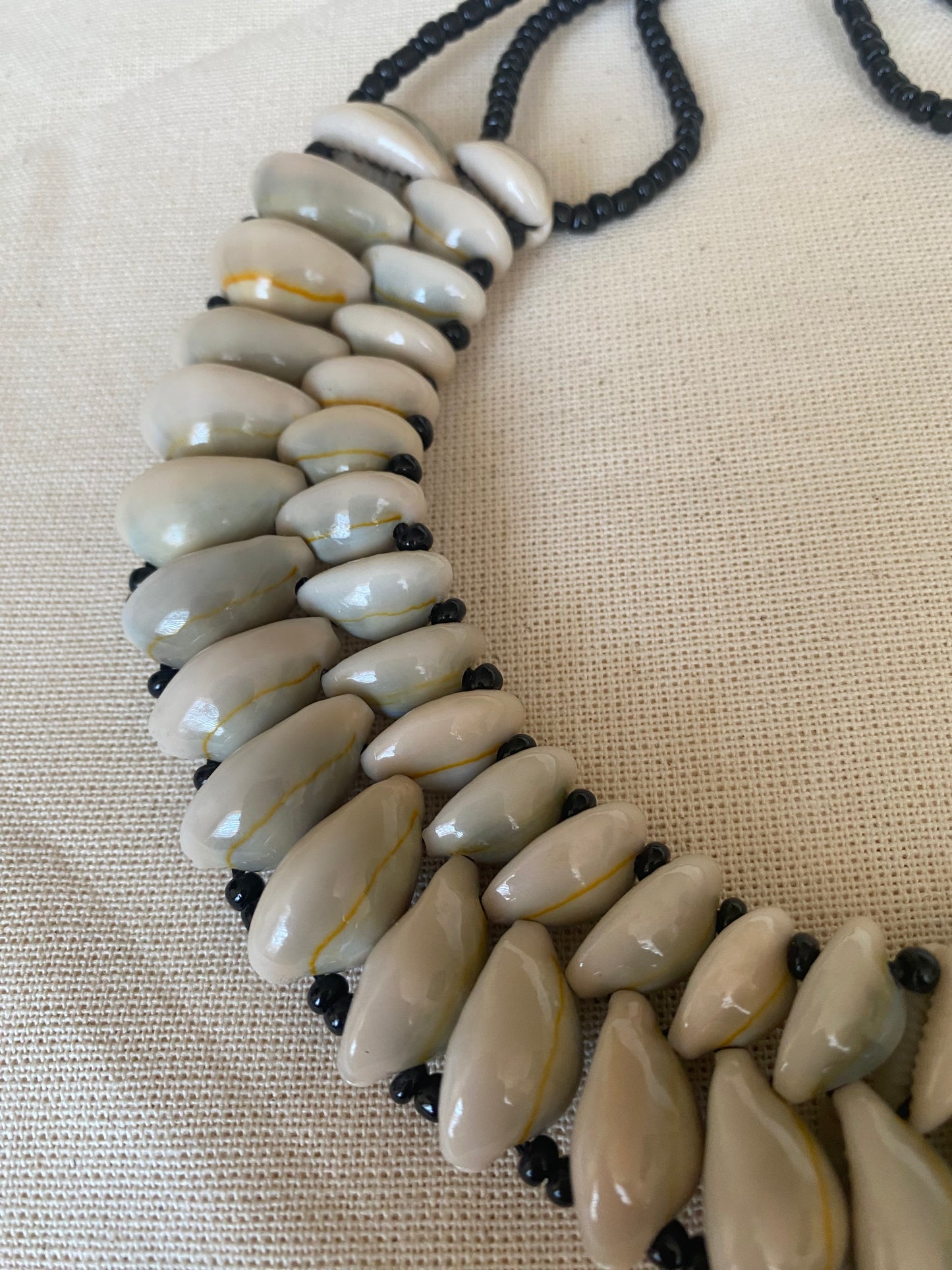 All cowry necklace