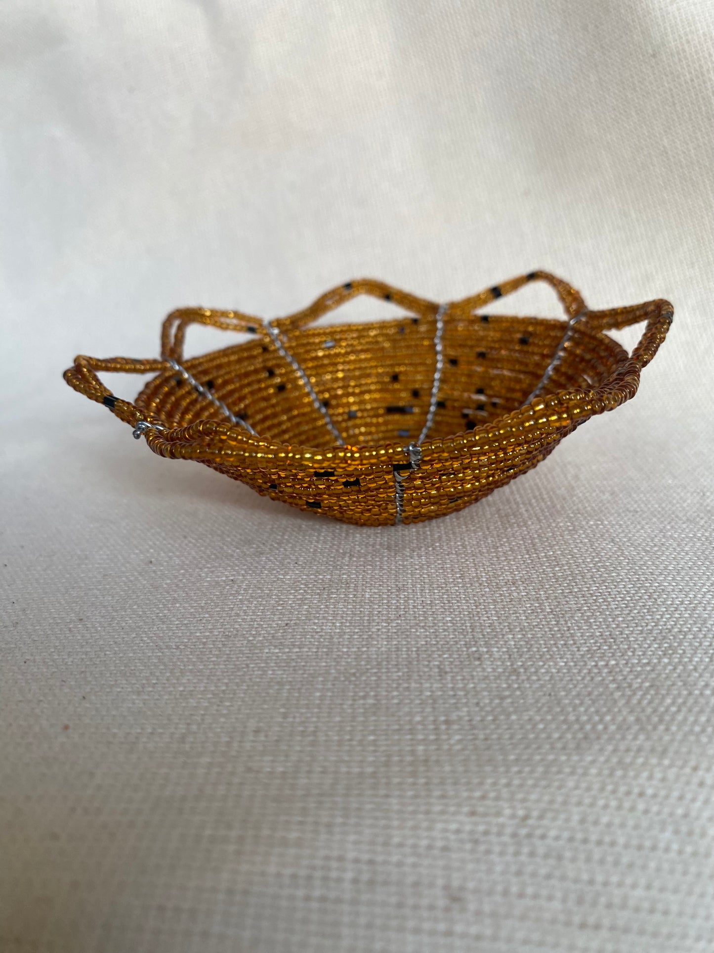 Beaded mini bowl