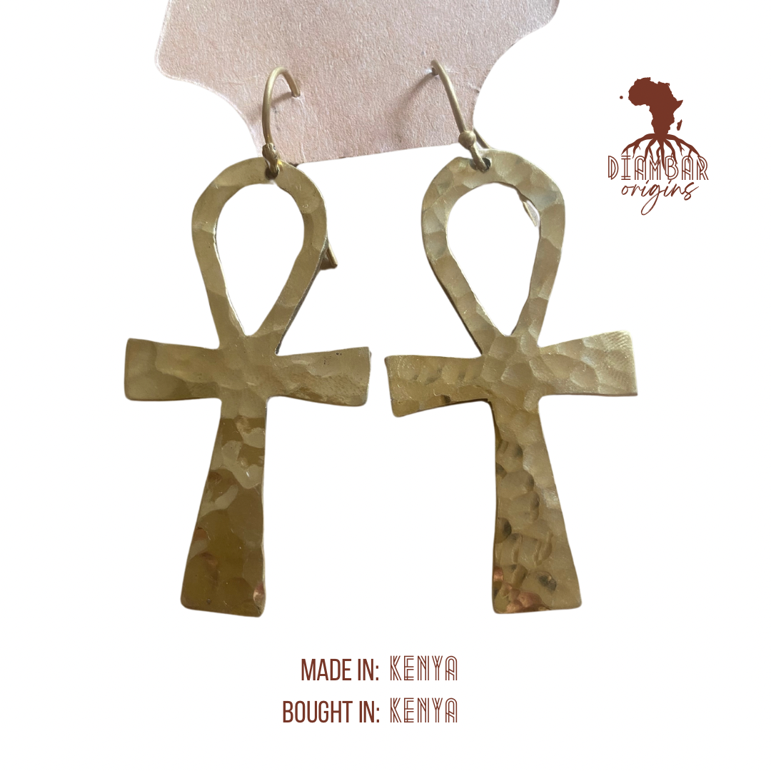 Ankh earrings - k