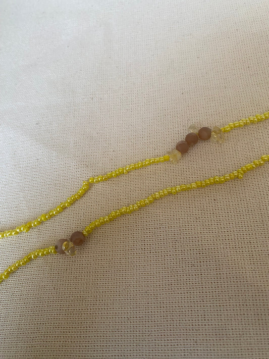 Waistbead Citrine Sunstone