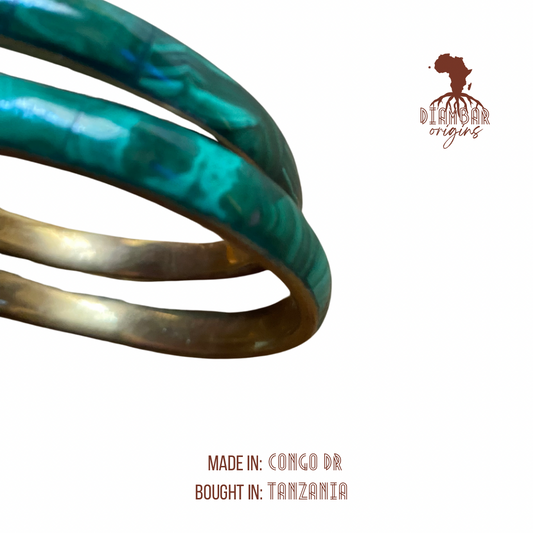 Malachite bangle