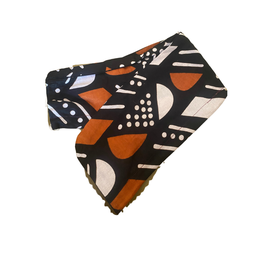 Printed head tie