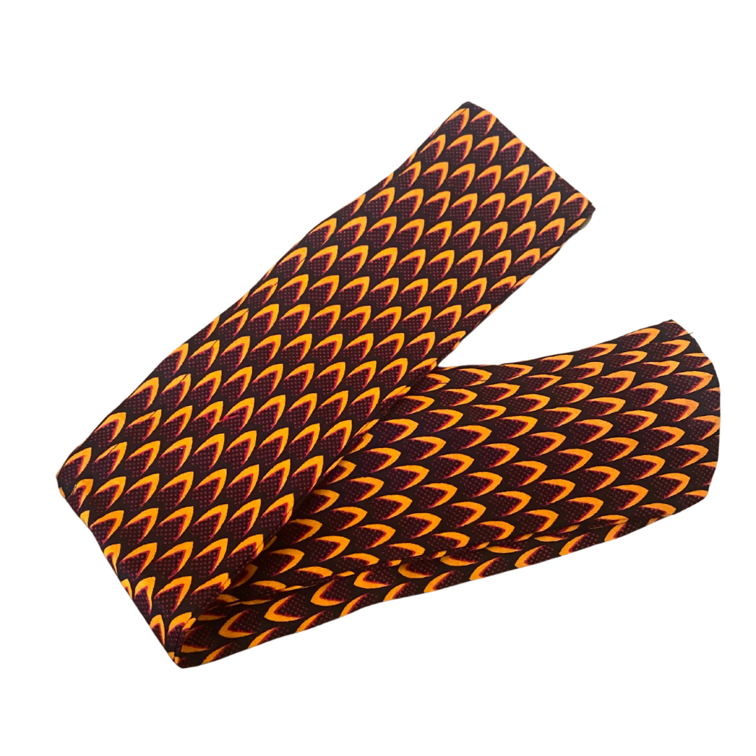 Printed head tie