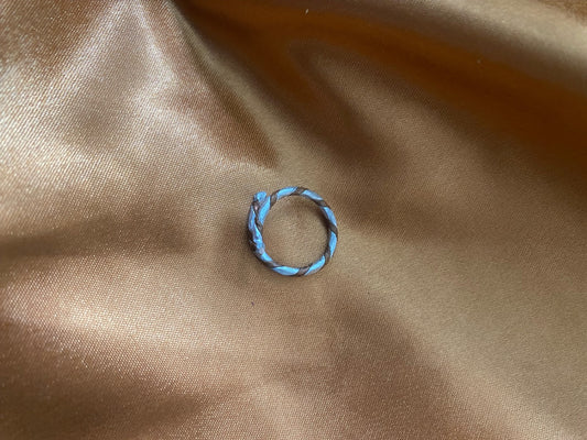 Ring two colours Copper-Aluminium